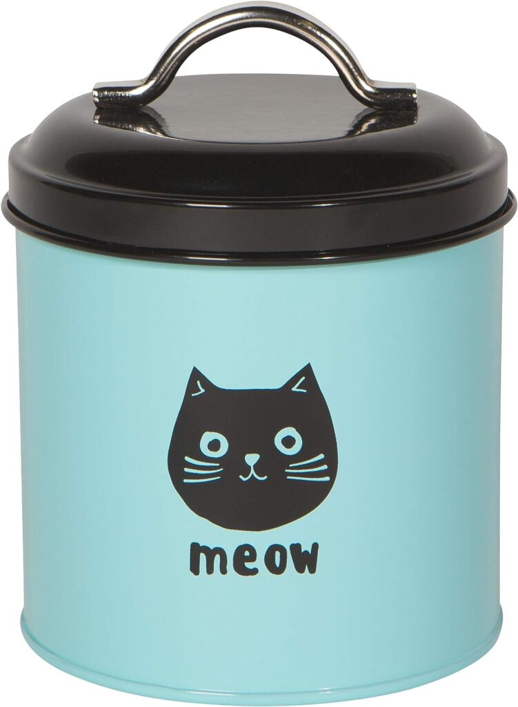 Now Designs 5088001aa Cat Treat Tin, Cats Meow