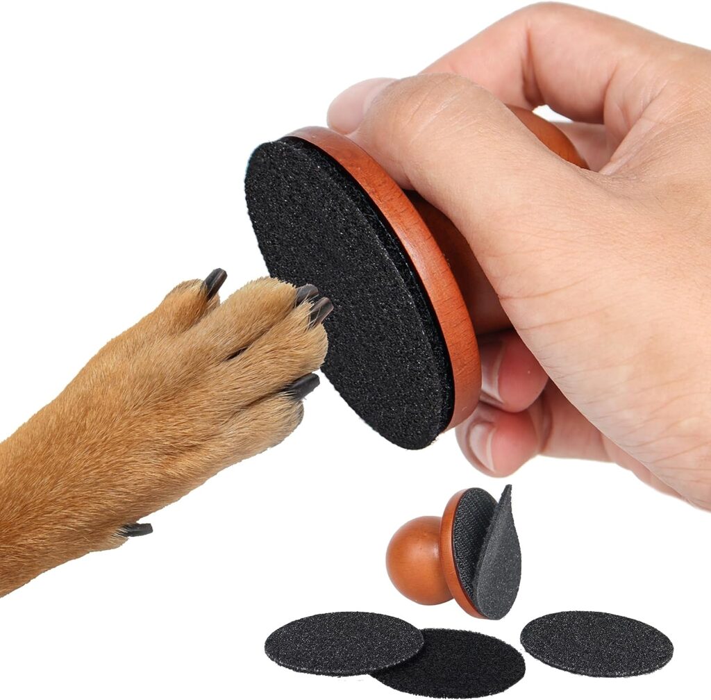 Dog Nail File, Nail File for Dogs, Scratch Square for Dogs Stress Free Nail File